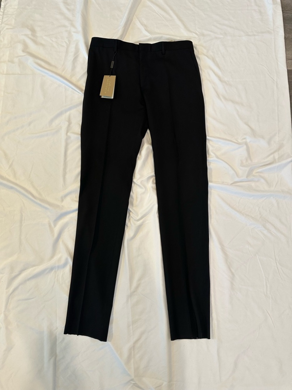 Burberry Black Classic Tailored Pants